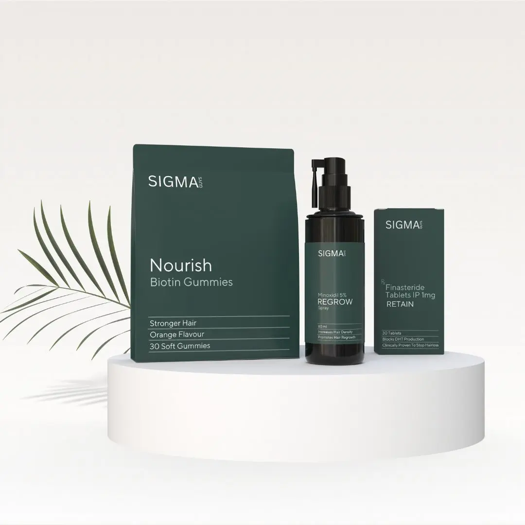 Stage 3 : Hair fall solution