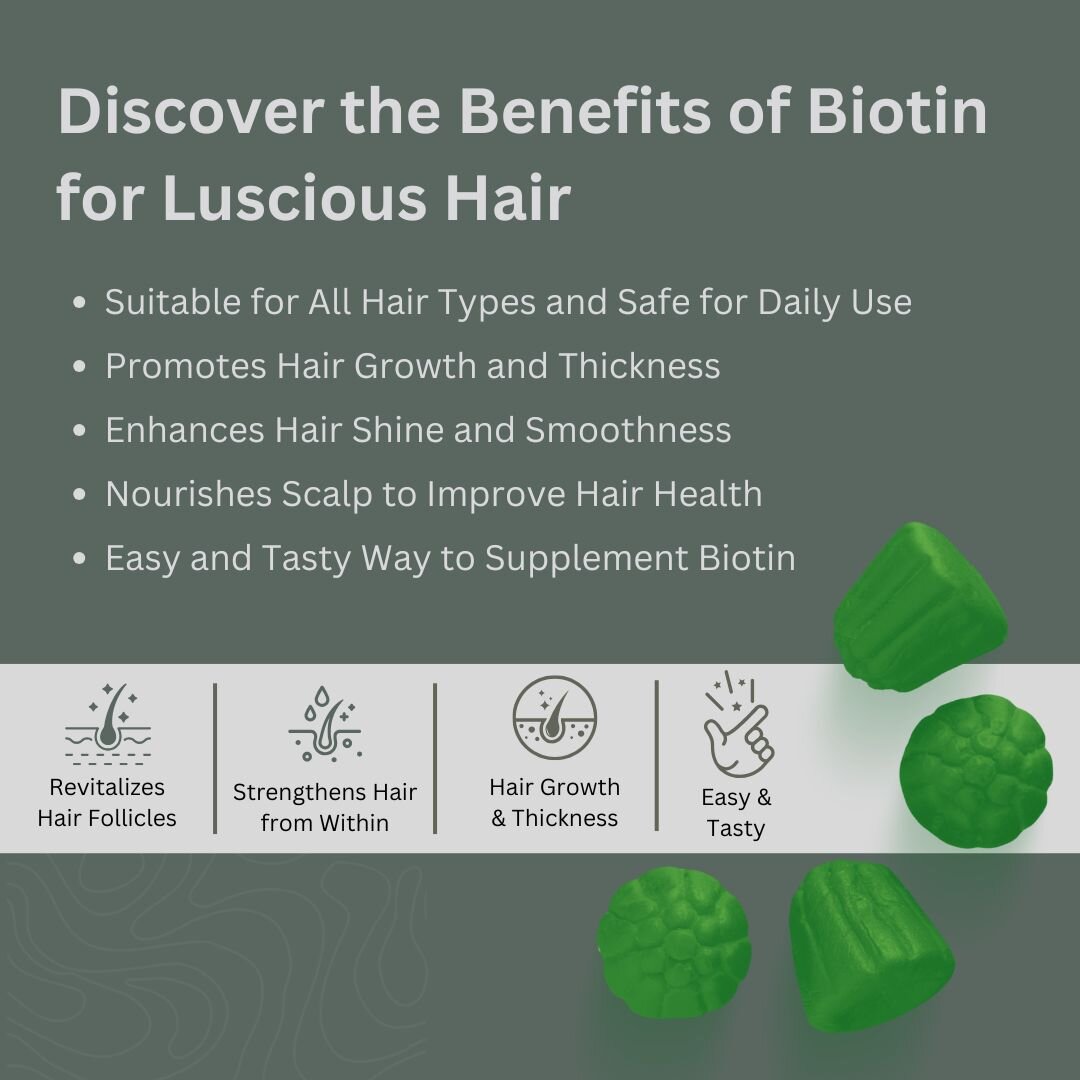 Nourish Biotin Gummies