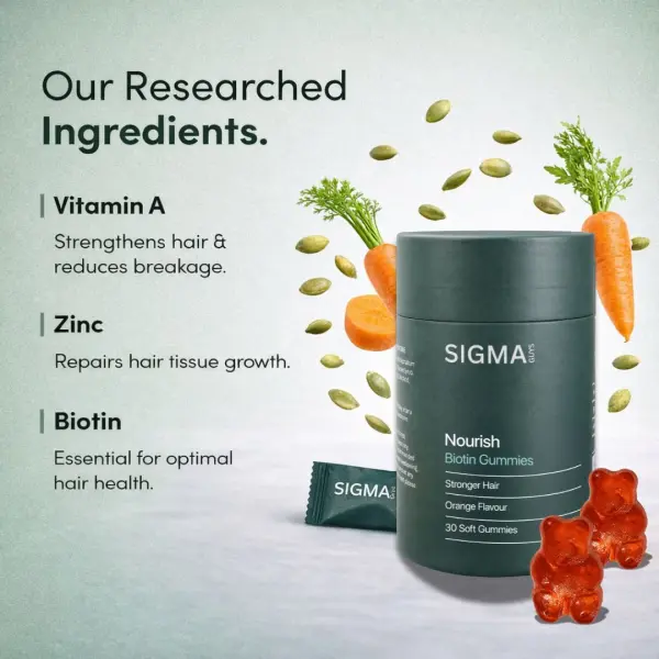 Nourish Biotin Gummies