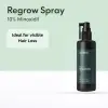 Regrow 10% – Advanced Hair Regrowth Spray for Thinning Hair