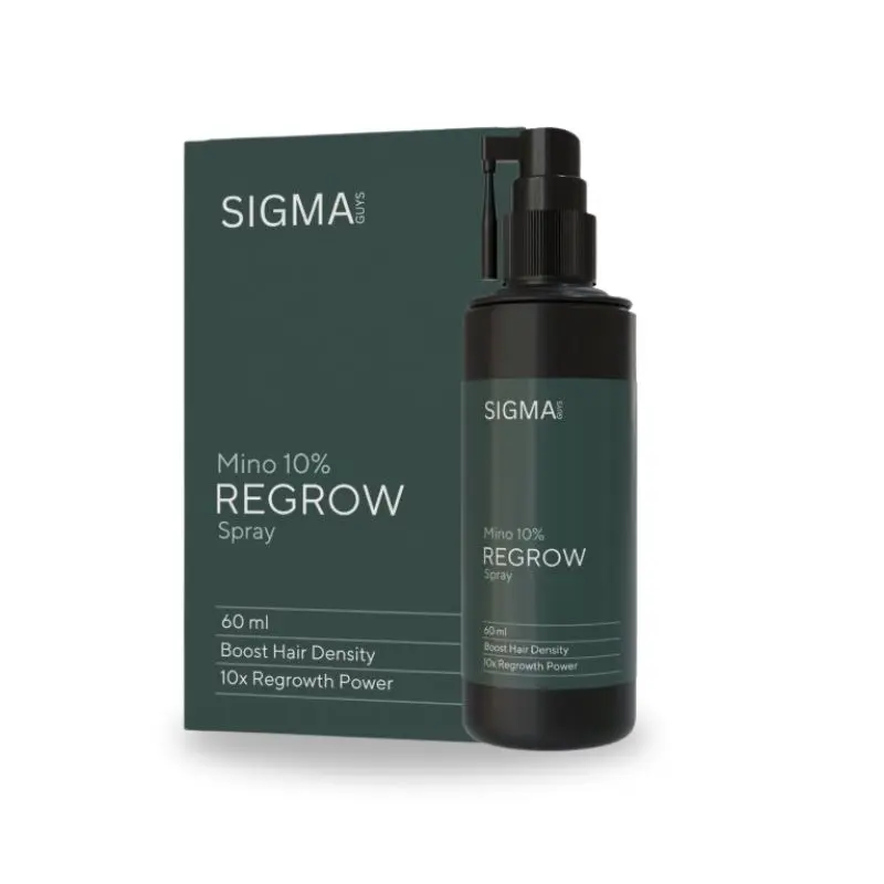 Regrow 10% – Advanced Hair Regrowth Spray for Thinning Hair