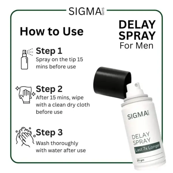 Sigma Essentials | 1 x Delay Spray + 6 x MarathonX Melts + 1 x Testoboost Capsules