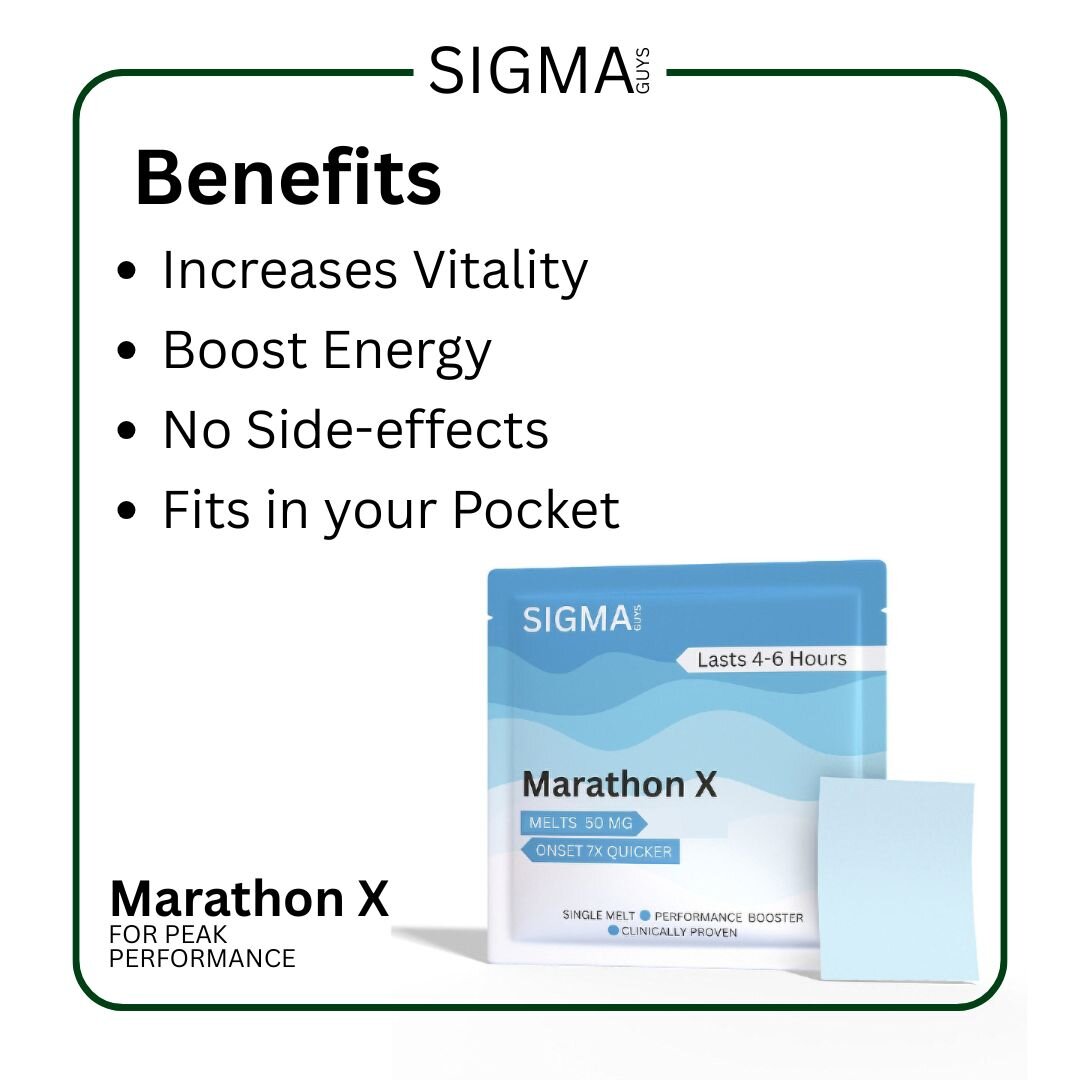 Sigma Essentials | 1 x Delay Spray + 6 x MarathonX Melts + 1 x Testoboost Capsules