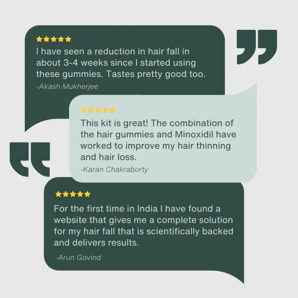 Hair Fall Stage 1: The Starter Kit