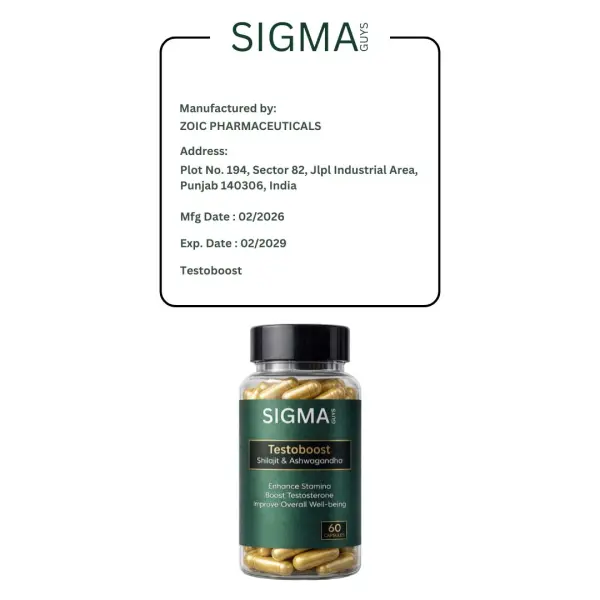 TestoBoost Capsules (Pack of 60)