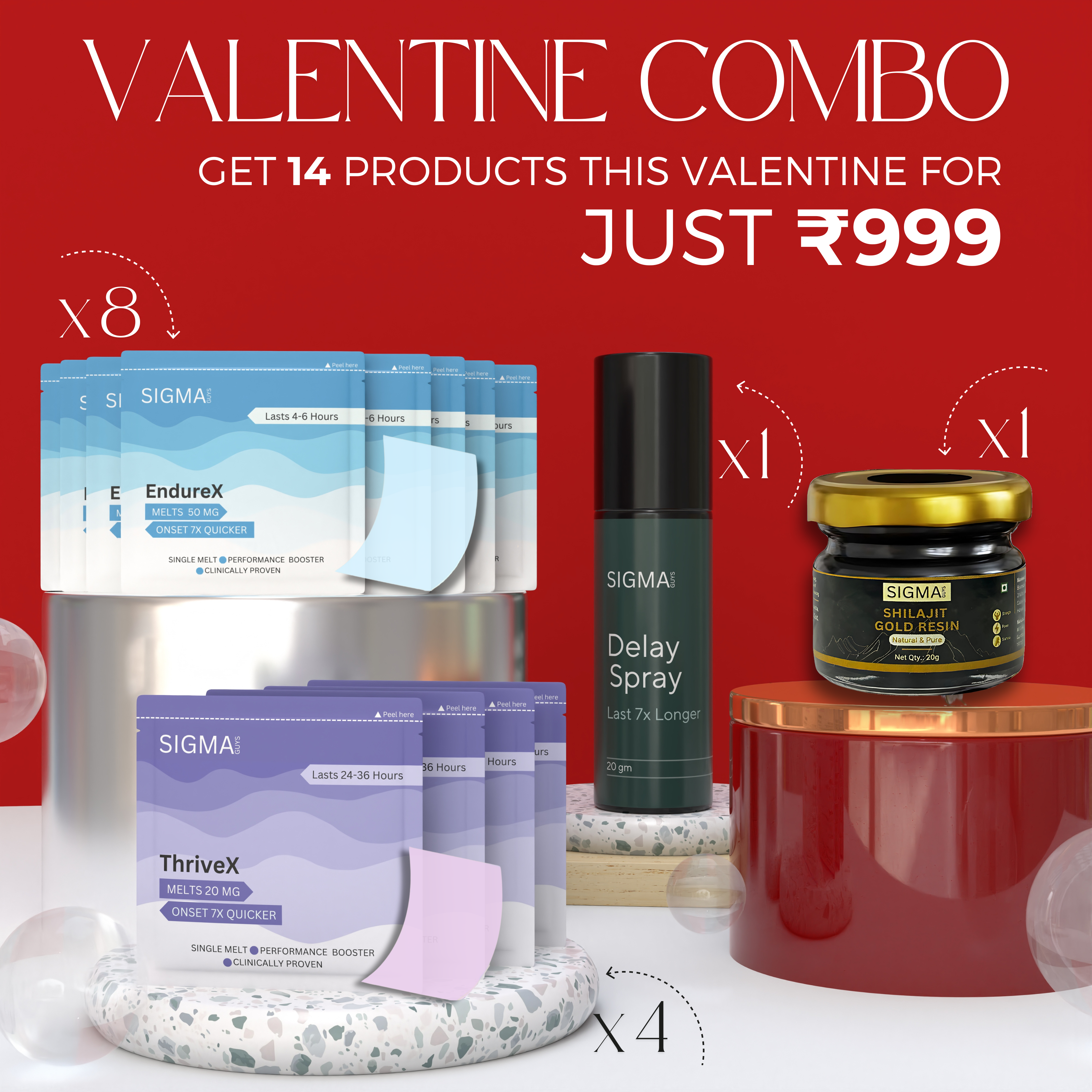 Love Harder Valentines Combo
