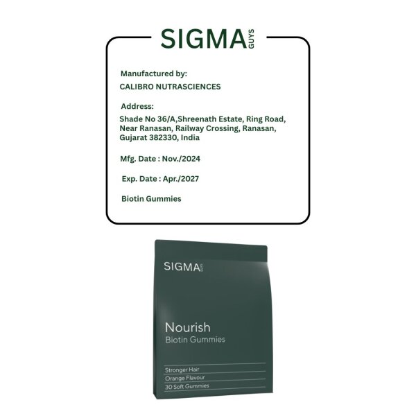 Nourish Biotin Gummies